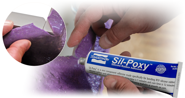 Sil-Poxy Platinum & Tin-Cure Silicone Adhesive