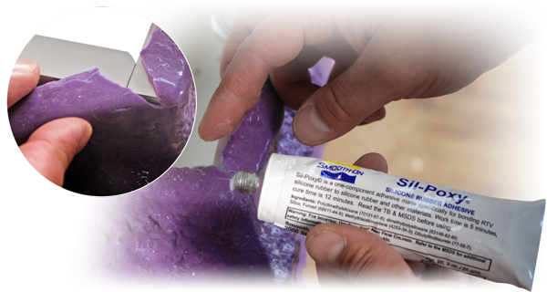 Sil-Poxy Platinum & Tin-Cure Silicone Adhesive